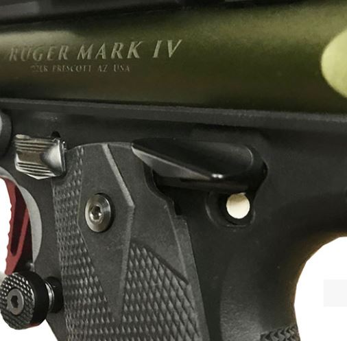 Rimfire Sports & Custom: TK Cornerstone Safety Thumb Ledge, Ruger Mark ...